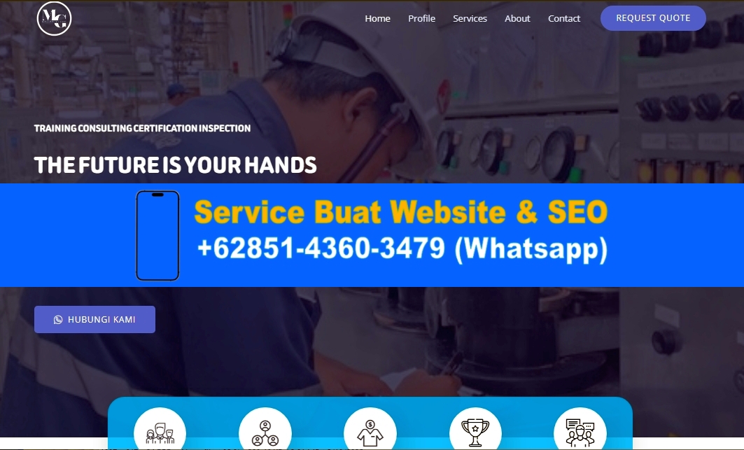 Servis Bikin Laman Web