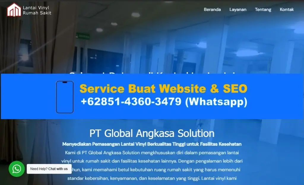 Servis Bikin Laman Website