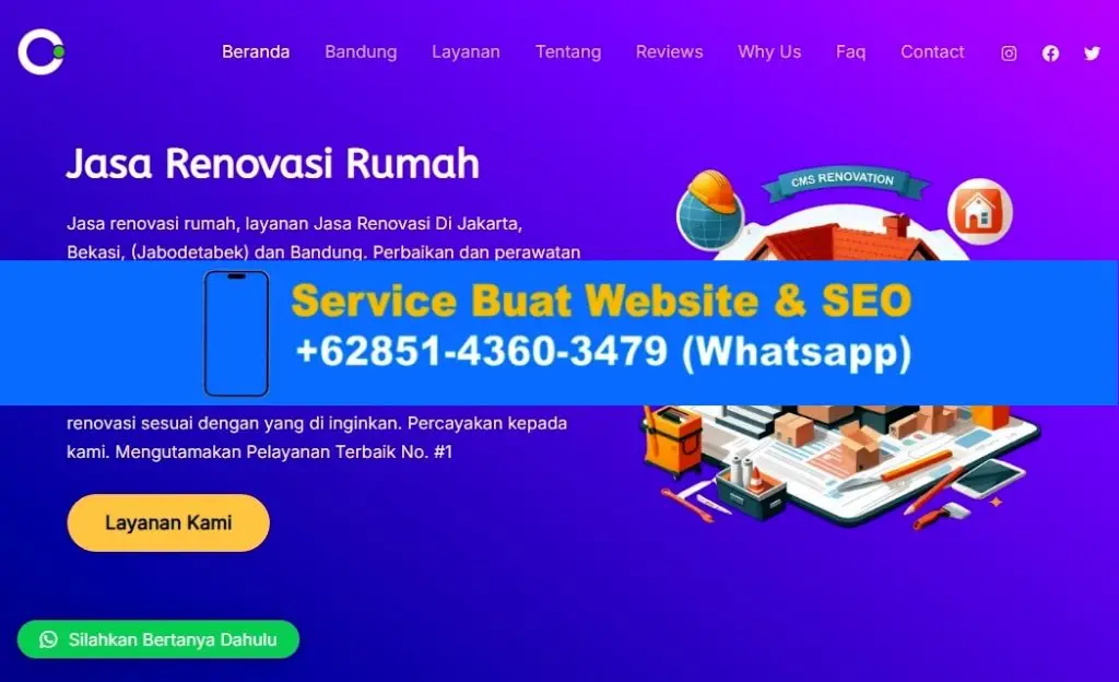 Servis Bikin Web Murah